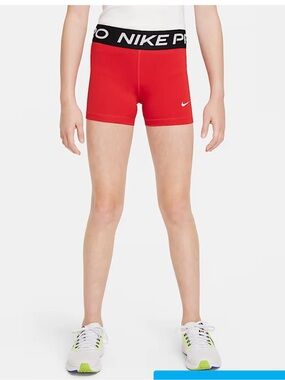 Nike Pro shorts red